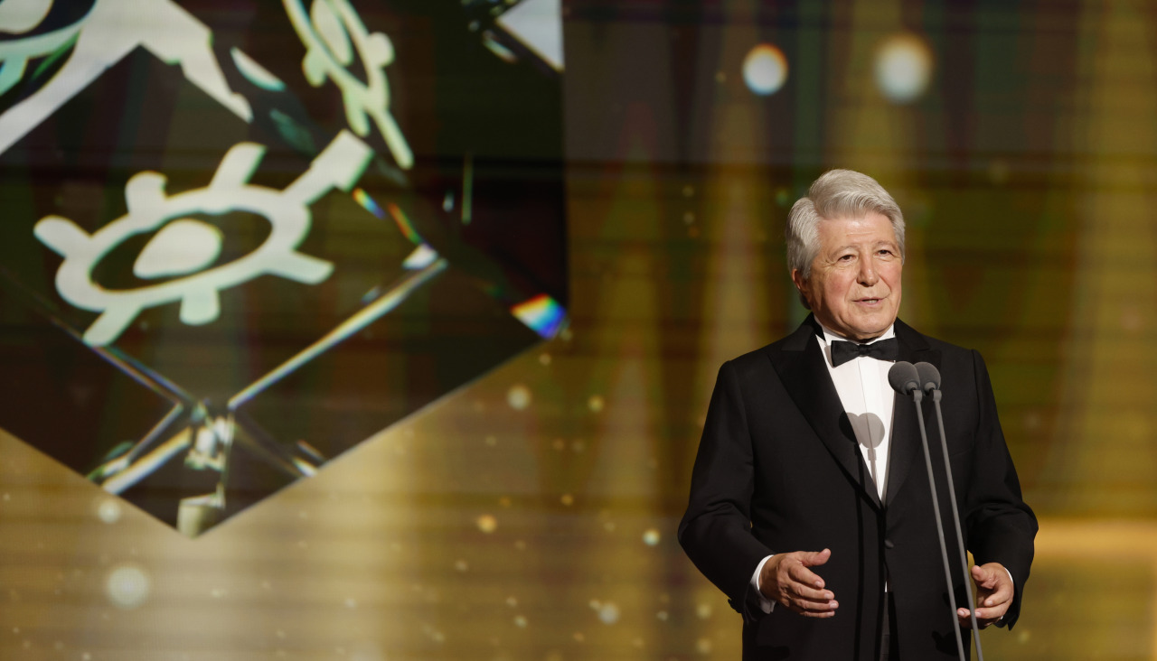 Enrique Cerezo, durante los premios Forqué 2025