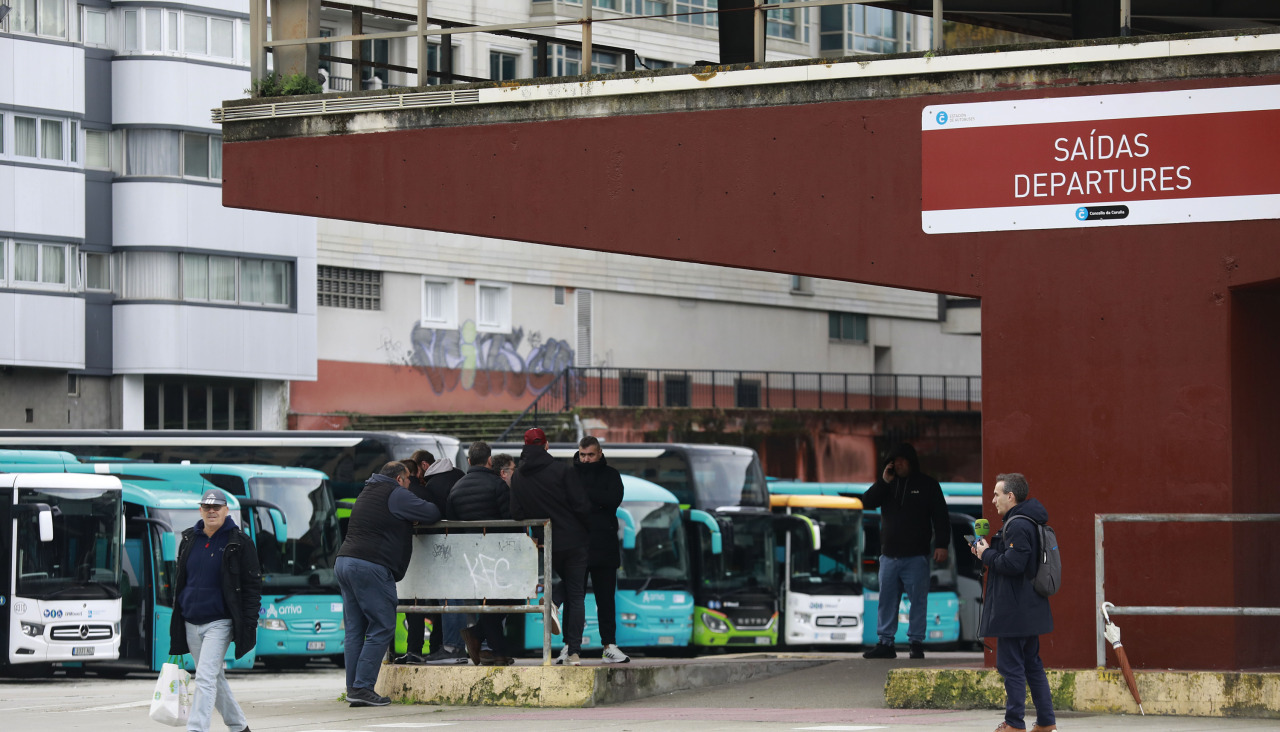 Huelga de transporte en A Coruña