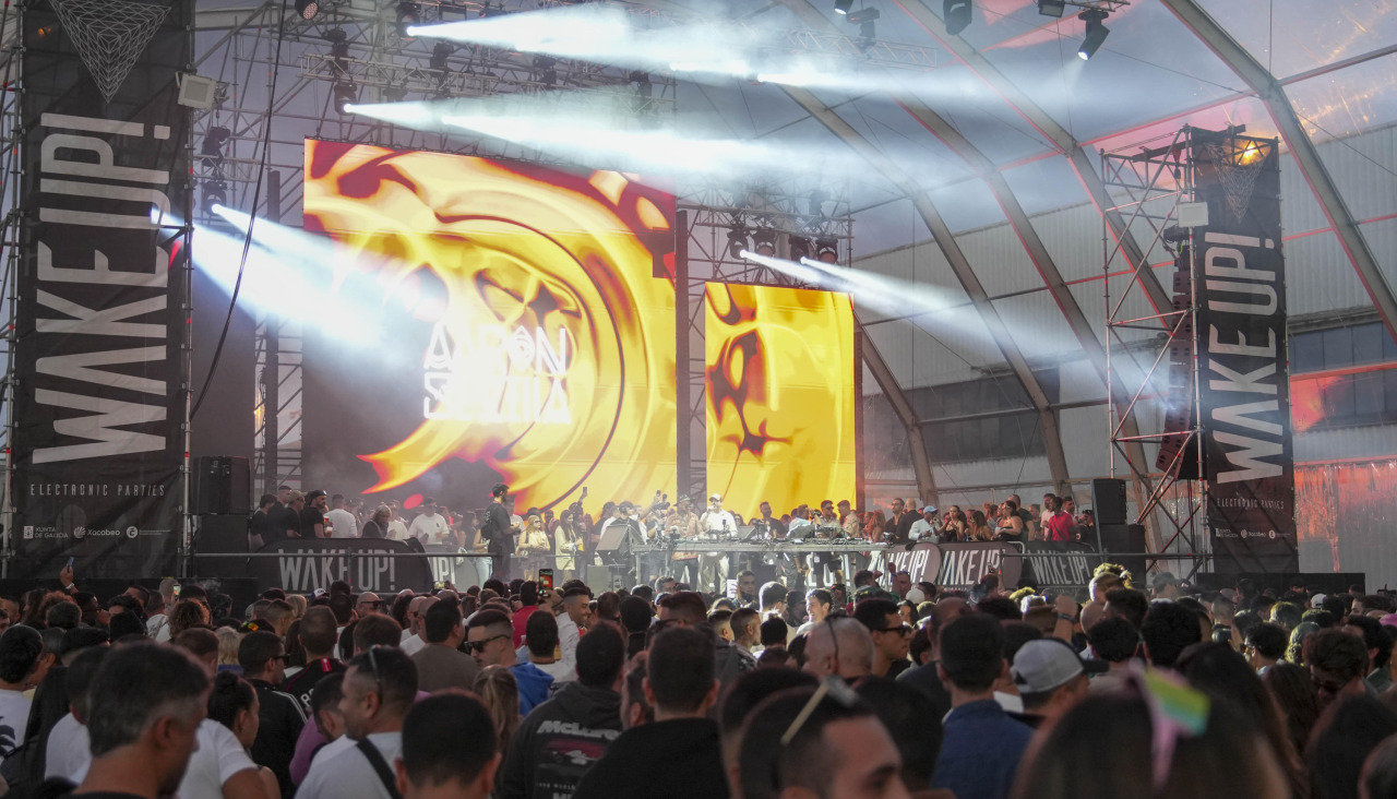 Evento de Wake Up en el puerto de A Coruña el pasado septiembre