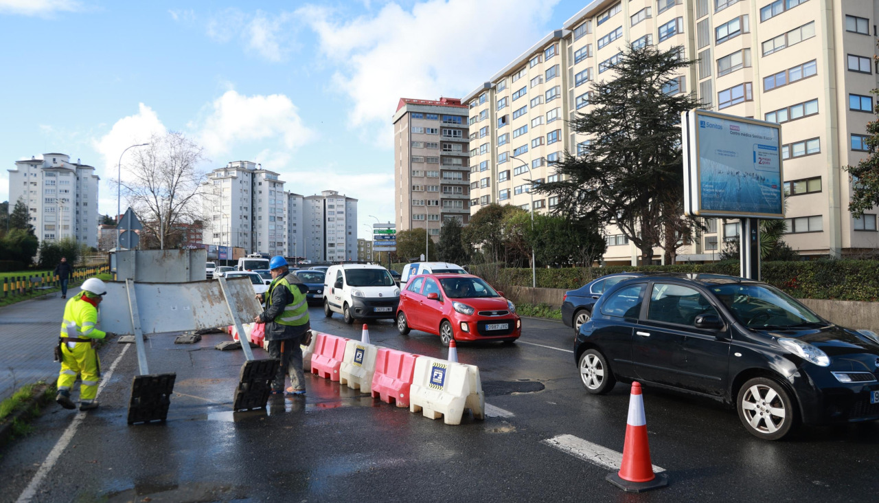 Cierre del desvío a Alfonso Molina en dirección salida desde San Cristóbal