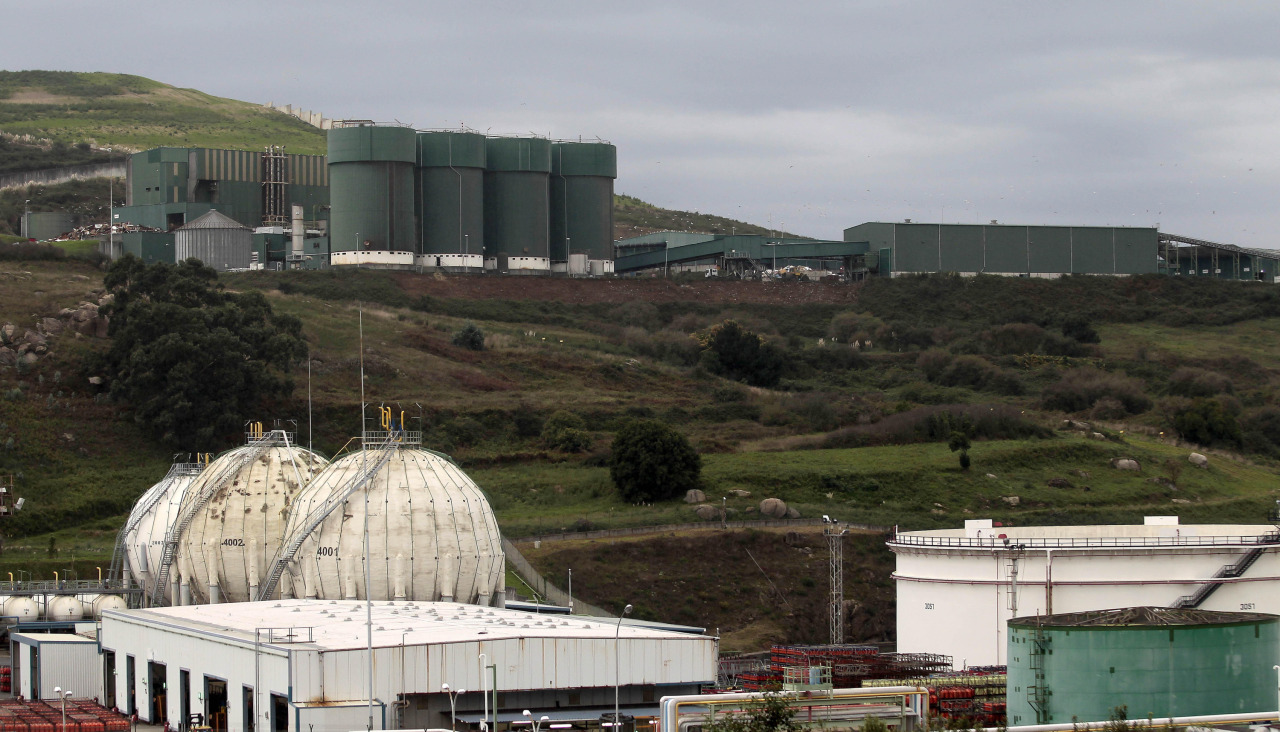 Vista de la planta de Nostián, en Bens