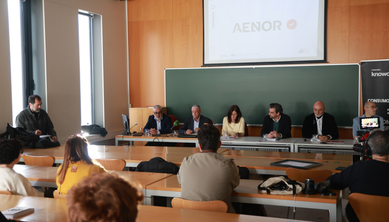 Presentación de la iniciativa Huella de Empleo realizada este viernes en A Coruña