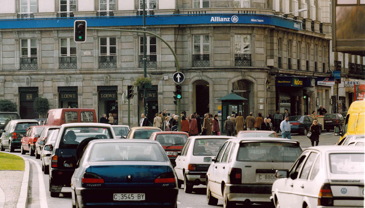 Loewe, en el bajo del edificio donde se ubica Zara a día de hoy