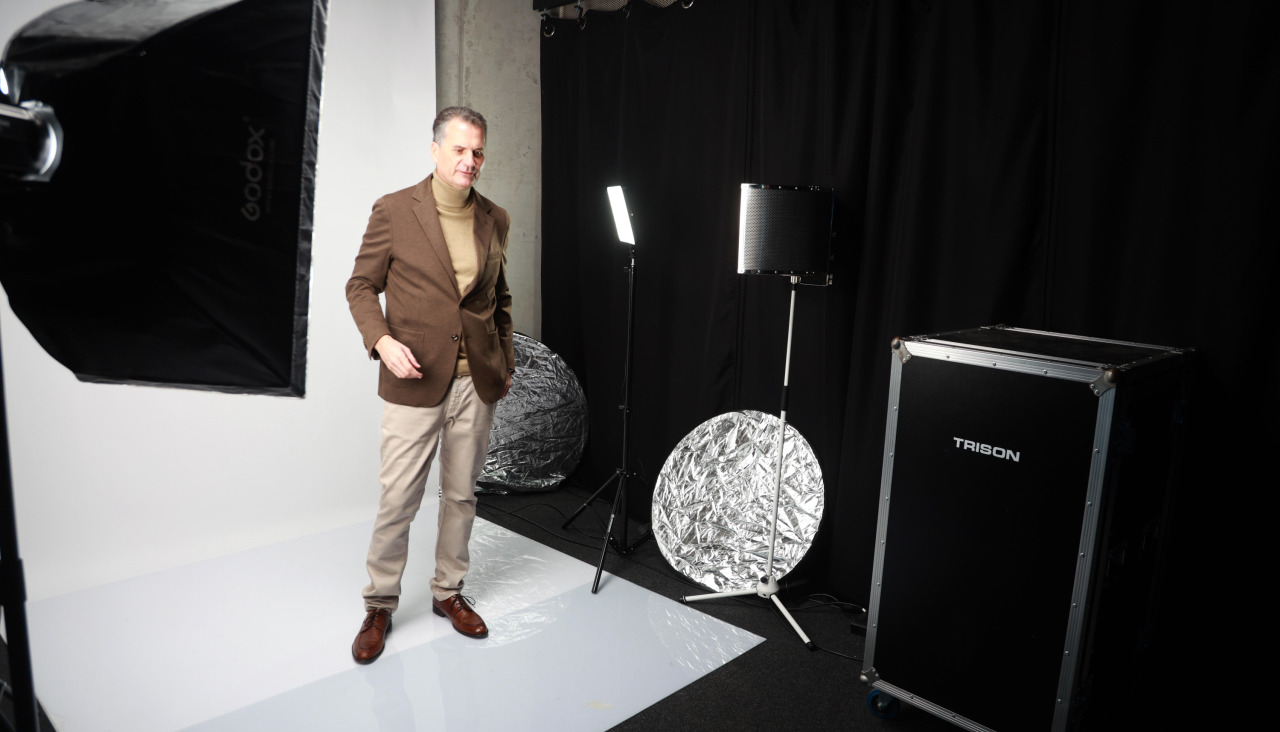 Zona de grabación para usar el Holobox de Trison