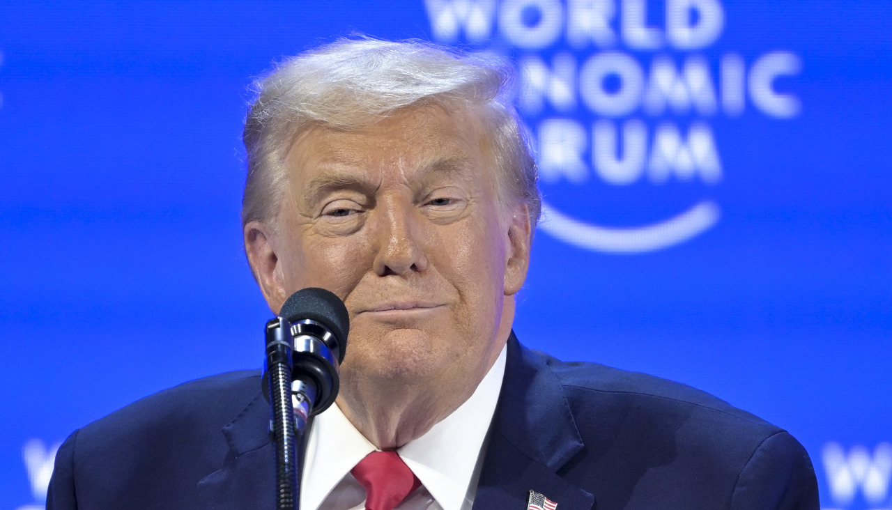 Donald Trump en Davos
