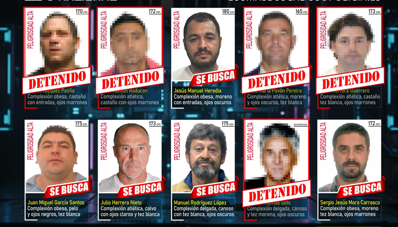 Los diez más buscados
