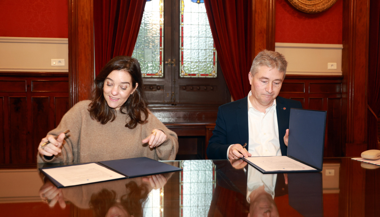 Firma del convenio, hoy