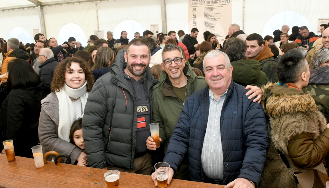 Asistentes a una edición pasada de la Festa dos Callos