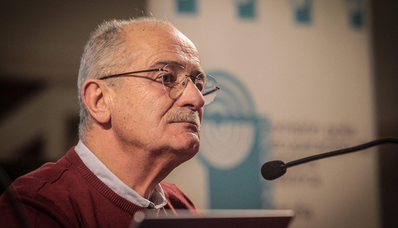 Luís Sánchez Rodríguez, na presentación da base de datos