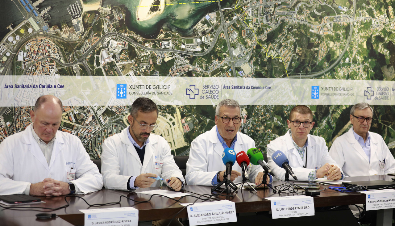 Presentación de la memoria anual de trasplantes en el Chuac