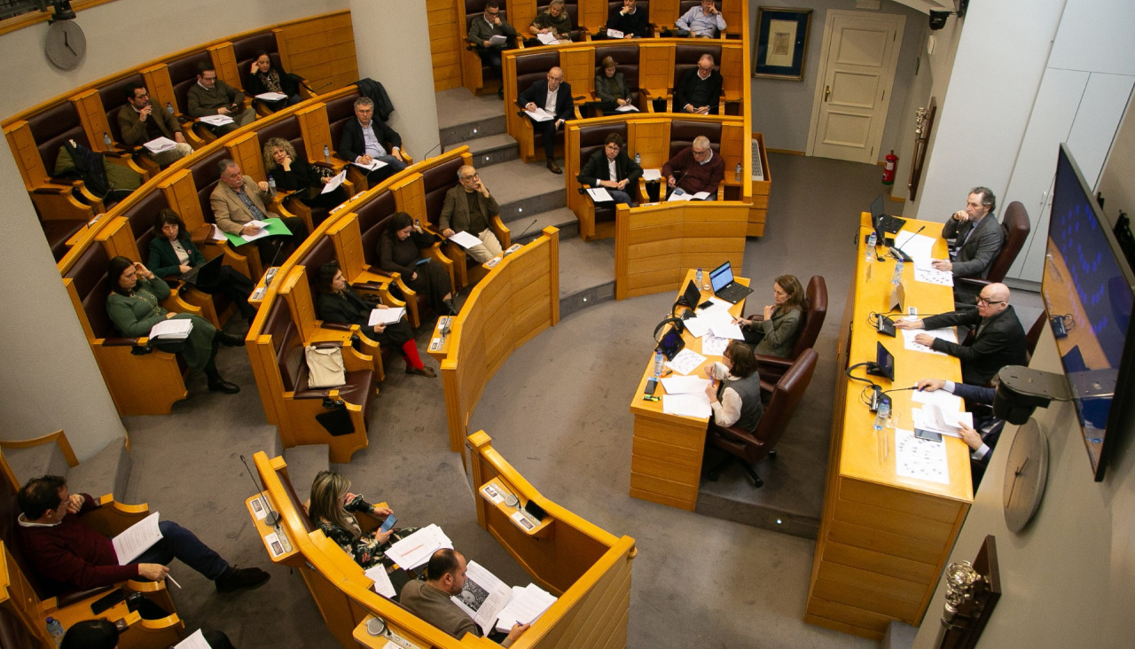 La Diputación celebró ayer el pleno ordinario correspondiente al mes de enero