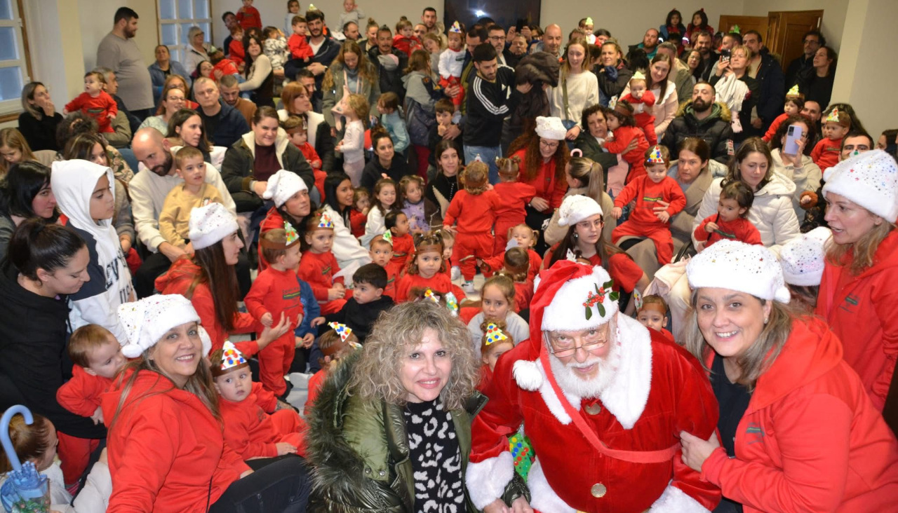 Manuel Vázquez, el Papá Noel de Cambre