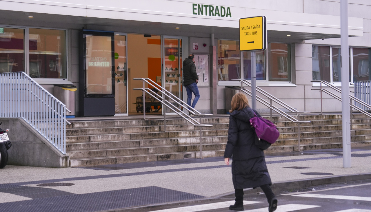 Estación de tren provisional de A Coruña