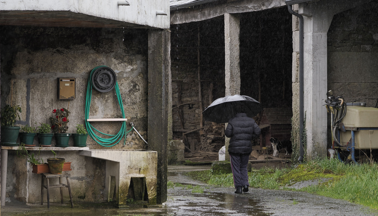 Lluvia en Galicia