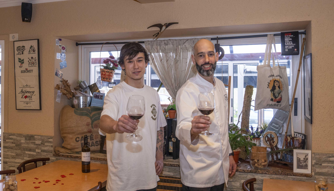 Marcos Otero y Daniel Martínez, del restaurante Anduriña