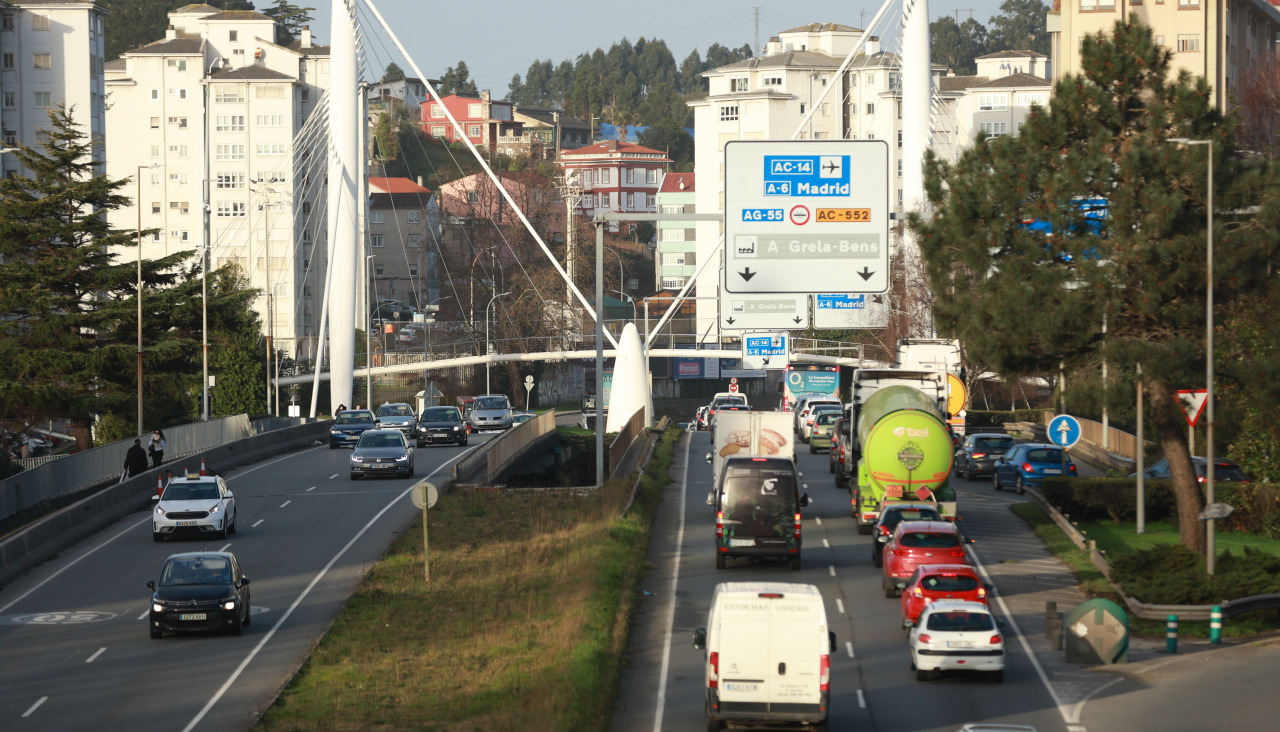 Avenida de San Cristóbal colapsada por el cierre de la Tercer Ronda
