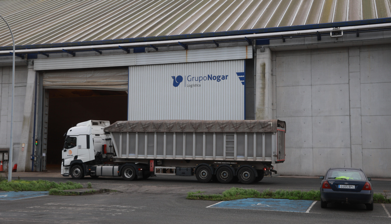 Instalaciones de Galigrain en el Puerto Exterior de Langosteira