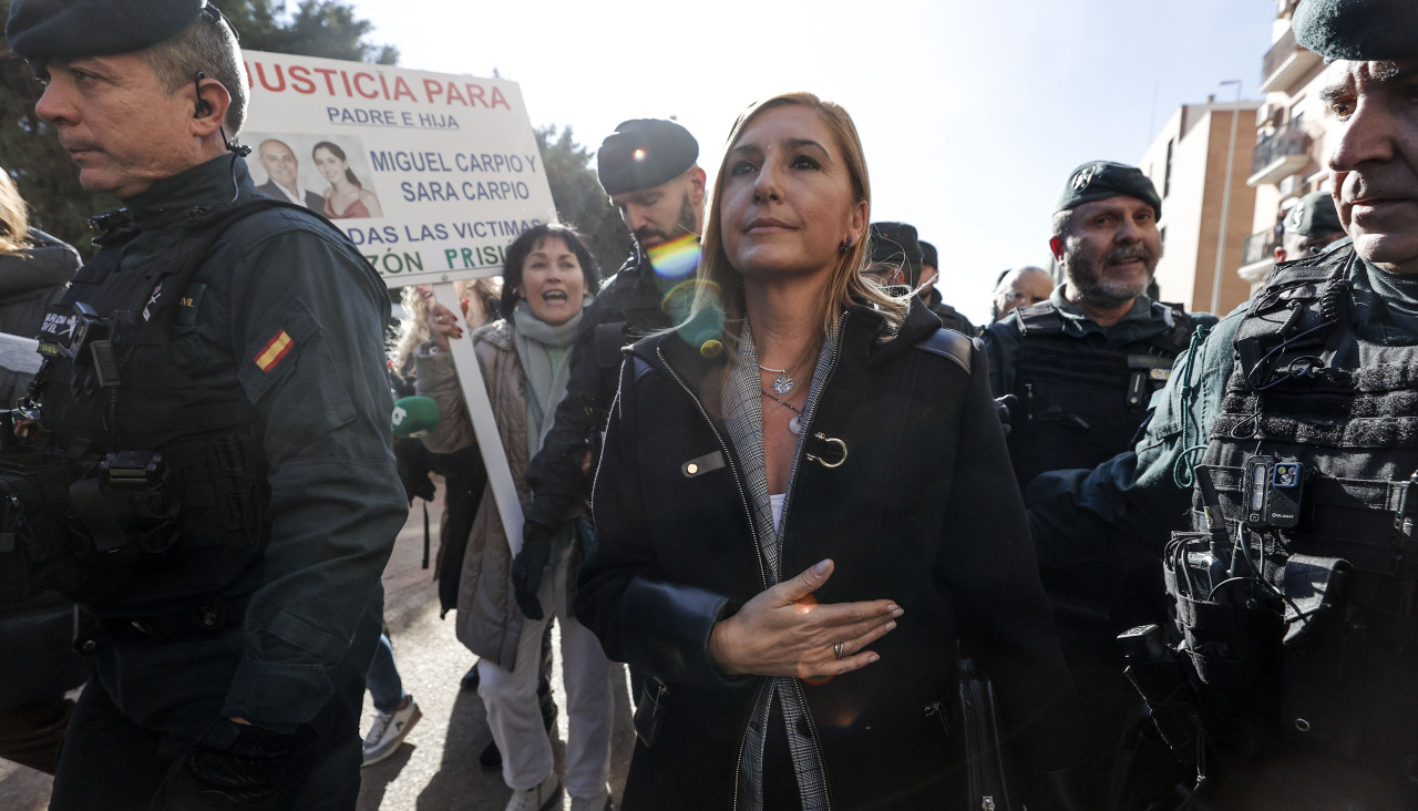 Pradas, a su llegada al juzgado de Catarroja el pasado 12 de enero 