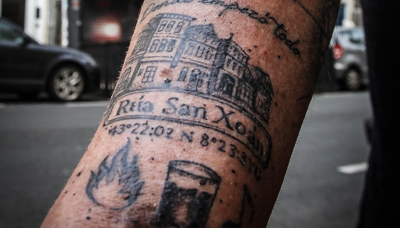 Detalle del tatuaje de Aníbal Rodríguez