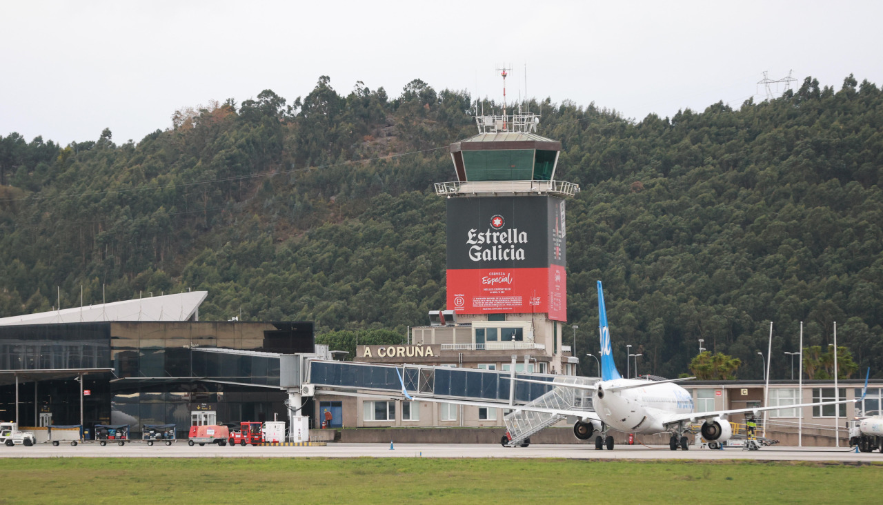 Torre de control en Alvedro