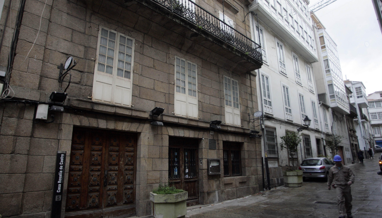 Casa de Rosalía de Castro en la Ciudad Vieja de A Coruña