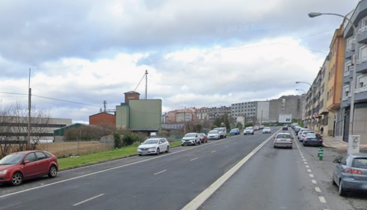 Avenida de Fisterra, en Arteixo