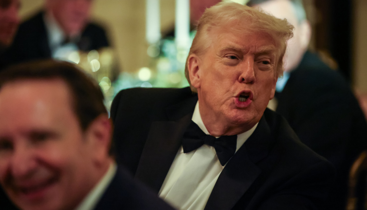 El presidente de Estados Unidos, Donald Trump, durante un acto en la Casa Blanca