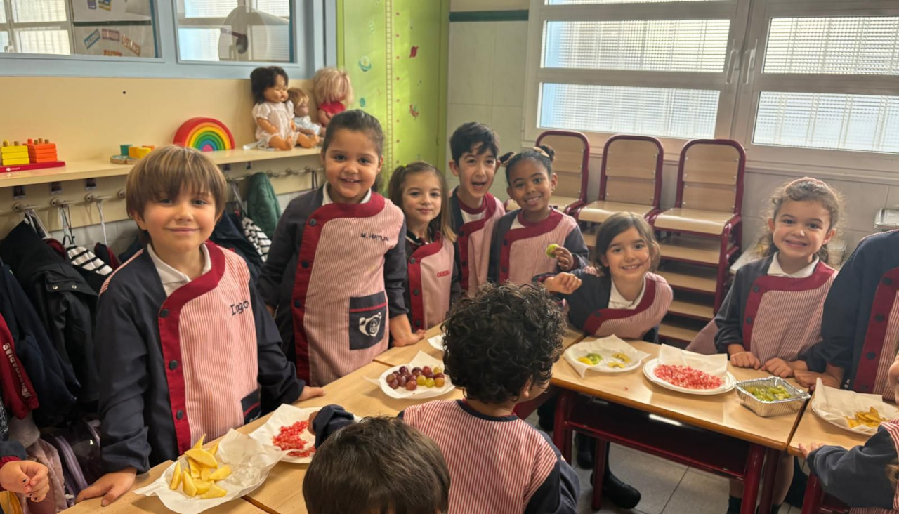 Chocolate solidario en el centro educativo