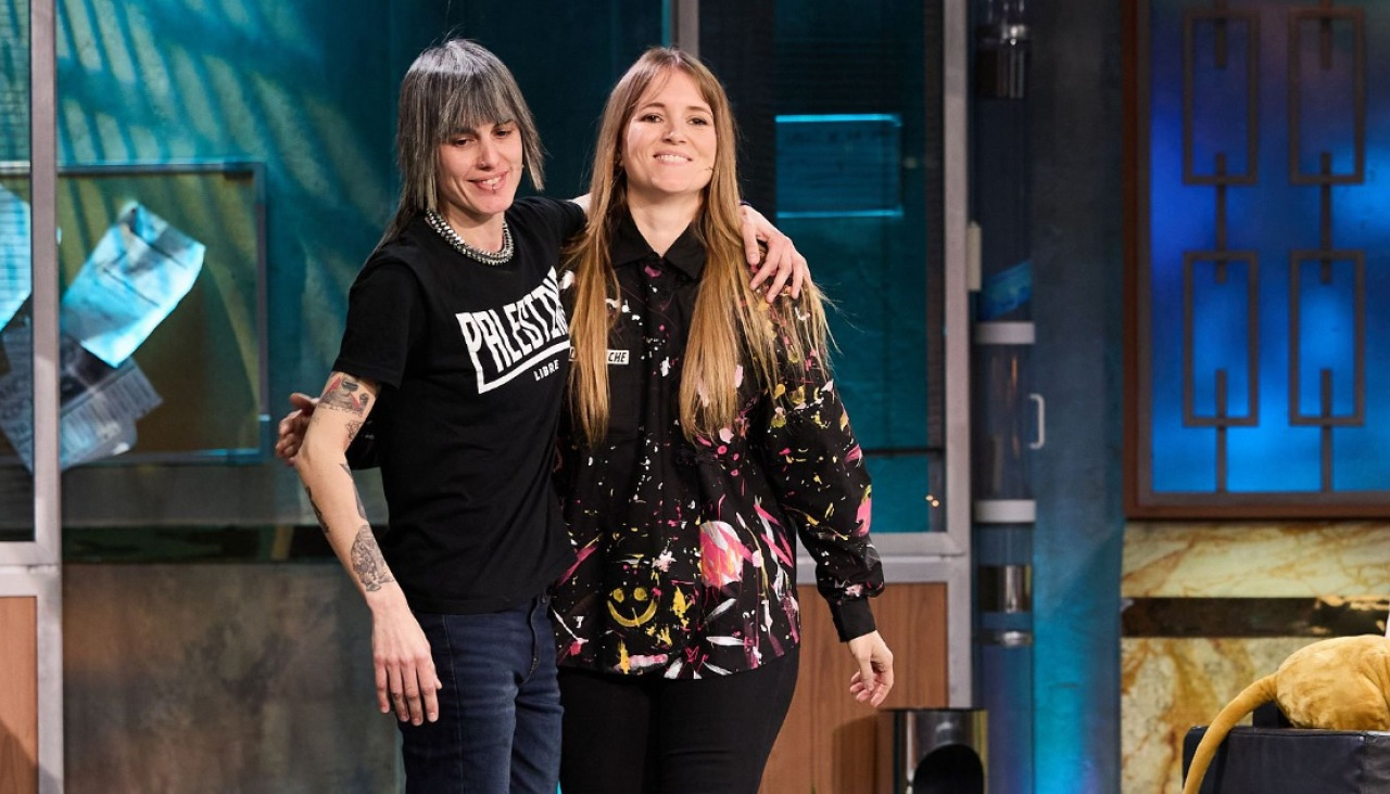Violeta Mosquera y Ánxela Baltar, Bala, en 'La Revuelta'