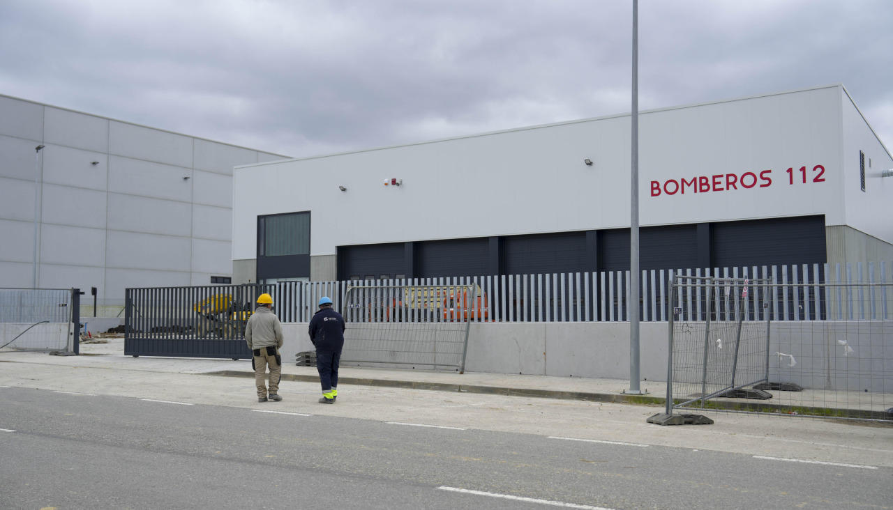 Nuevo parque comarcal de Bomberos de Morás