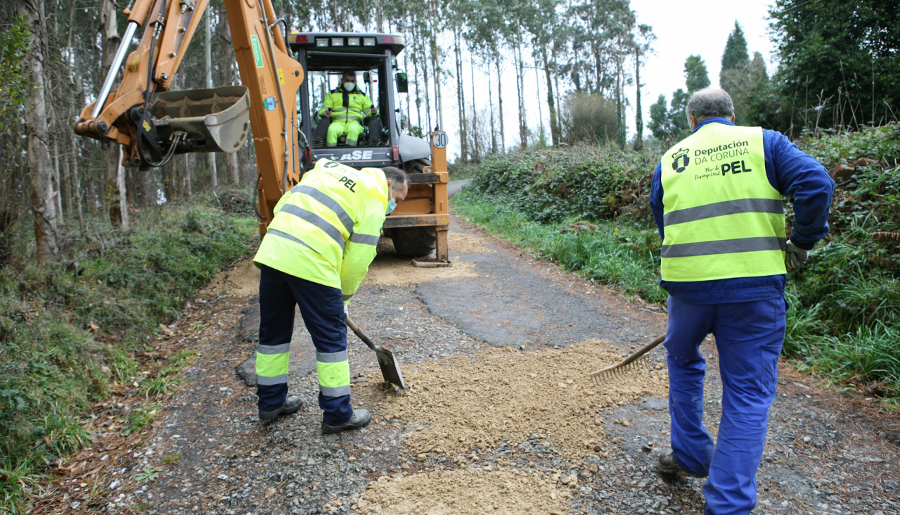 Operarios contratados dentro del Plan de Emprego Local (PEL)