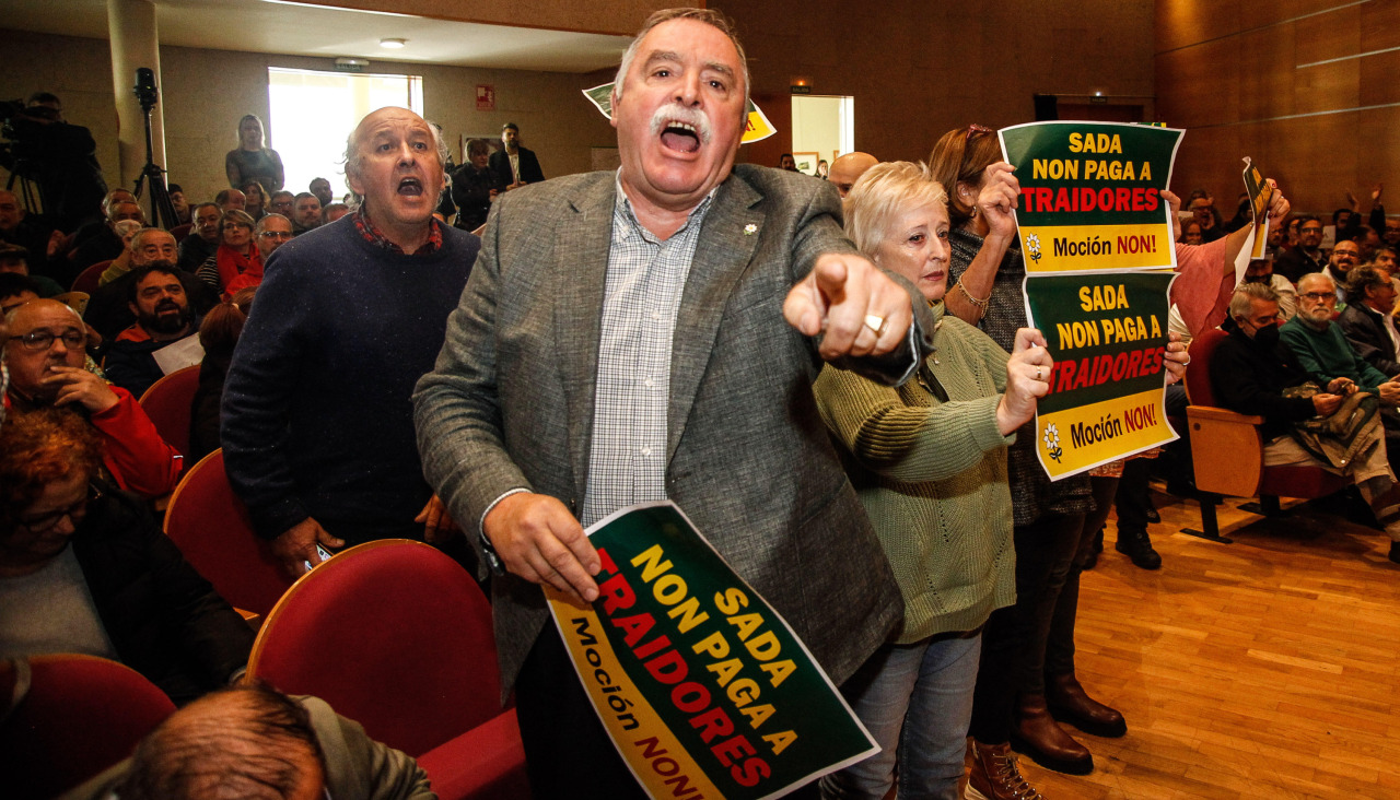 Garcia Seoane presenció la moción de censura en noviembre de 2022