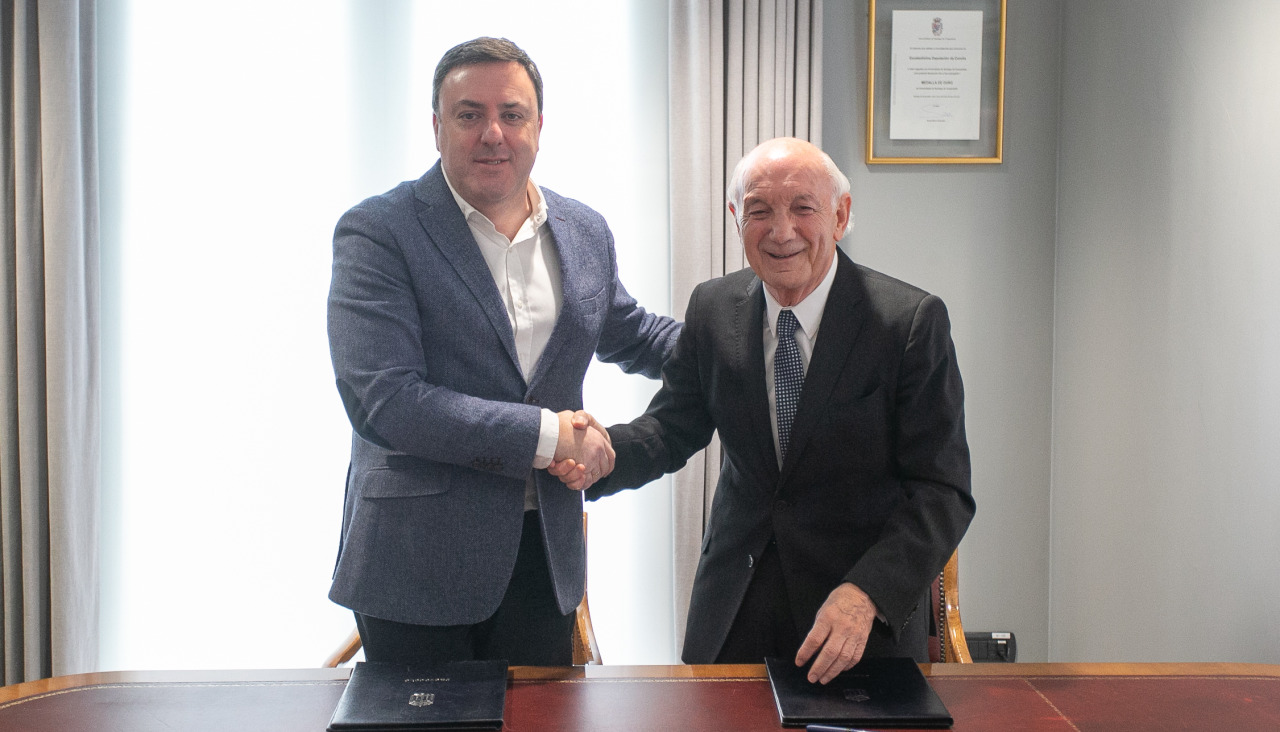 Valentín González Formoso y Antonio Fontenla