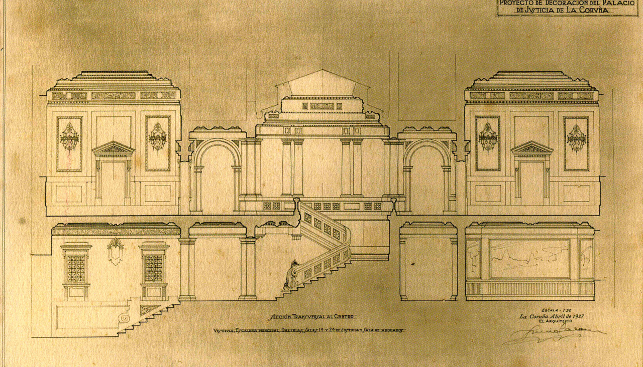 Proyecto de decoración del Palacio de Justicia