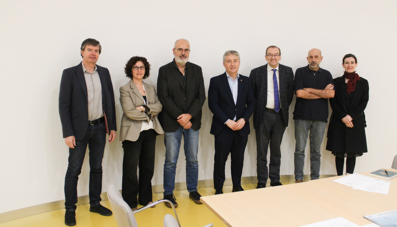 Miembros del consejo rector del Citeec de la UDC