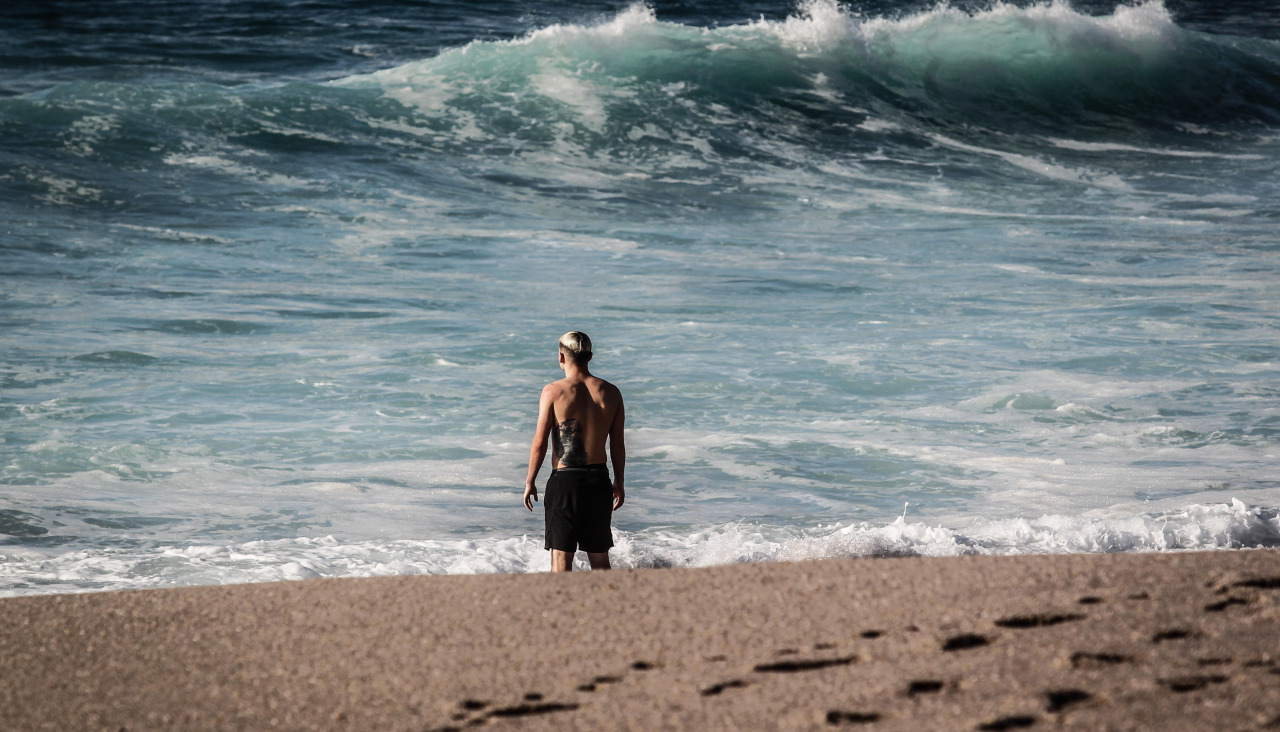 Los arenales de la ciudad mostraron una imagen más propia de la primavera o de inicios del verano