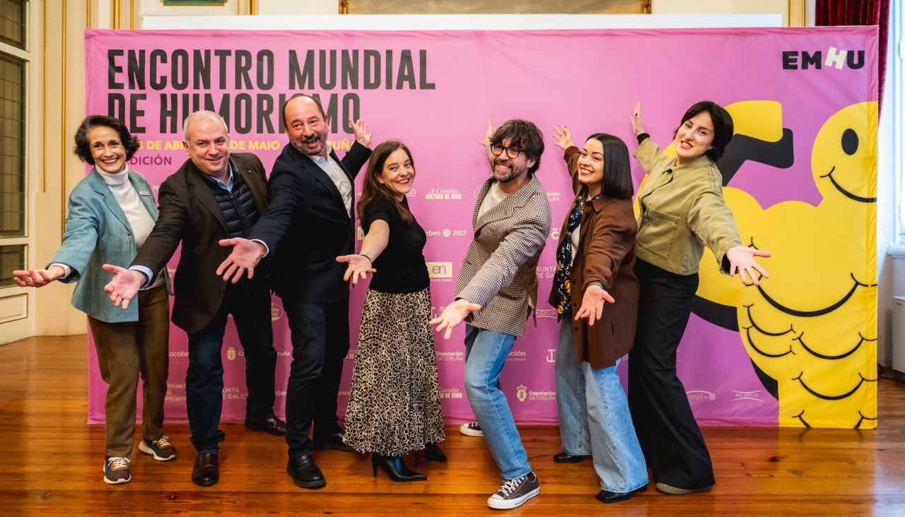 Presentación del Encuentro Mundial de Humorismo de A Coruña