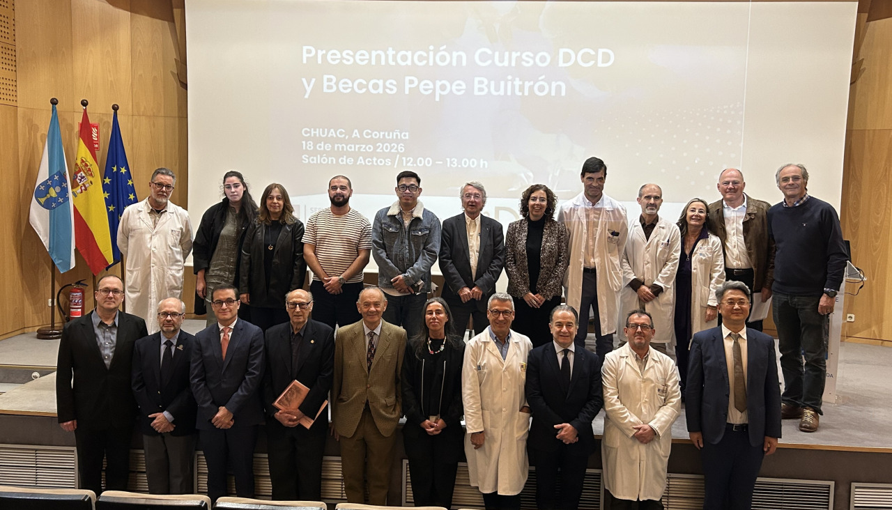 Presentación del programa formativo del Chuac y la Fundación María José Jove