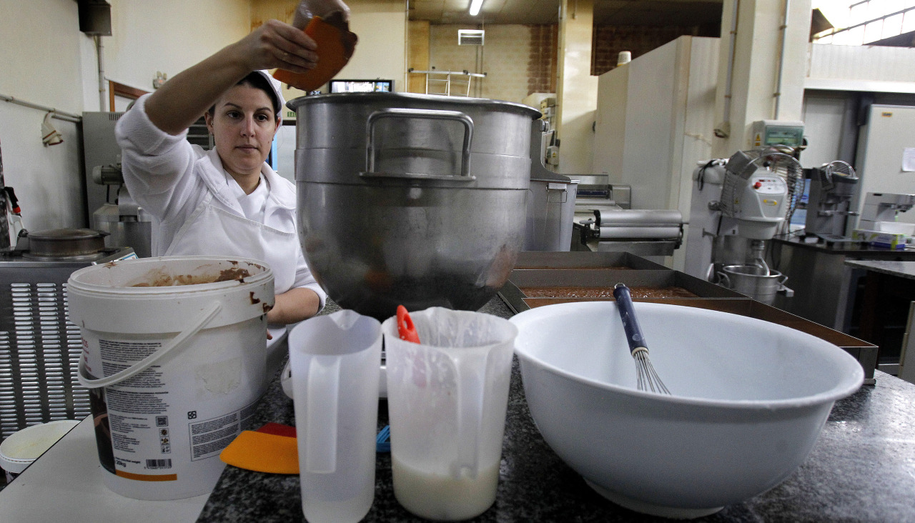 Elaboraciones en la confitería