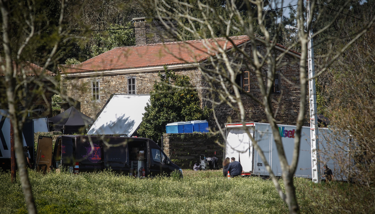 Las escenas se graban en la Casa de Nicheiro, en Pousada