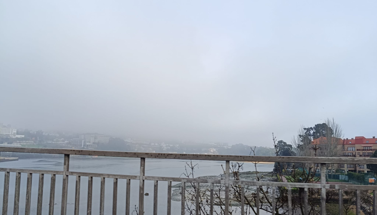 Niebla matinal en A Coruña