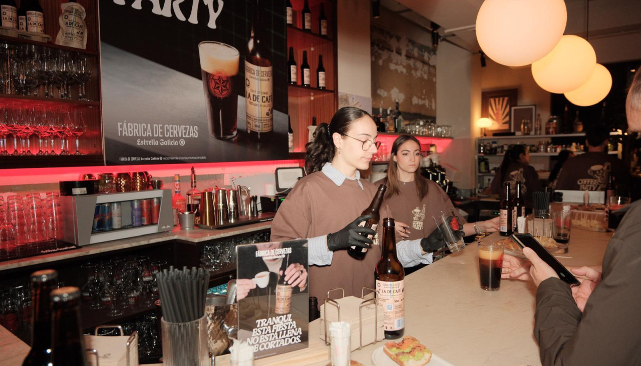 Presentación de 'La de Café', la nueva creación de Estrella Galicia