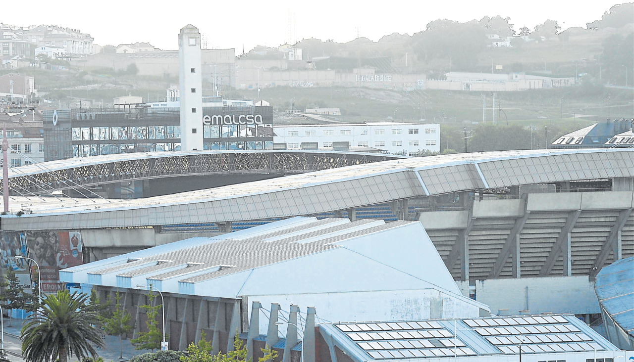 estadio de Riazor en 2016