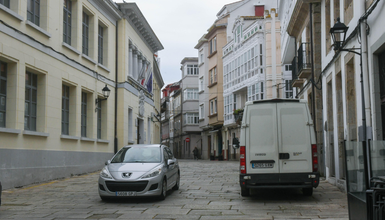 Tráfico rodado en la Ciudad Vieja