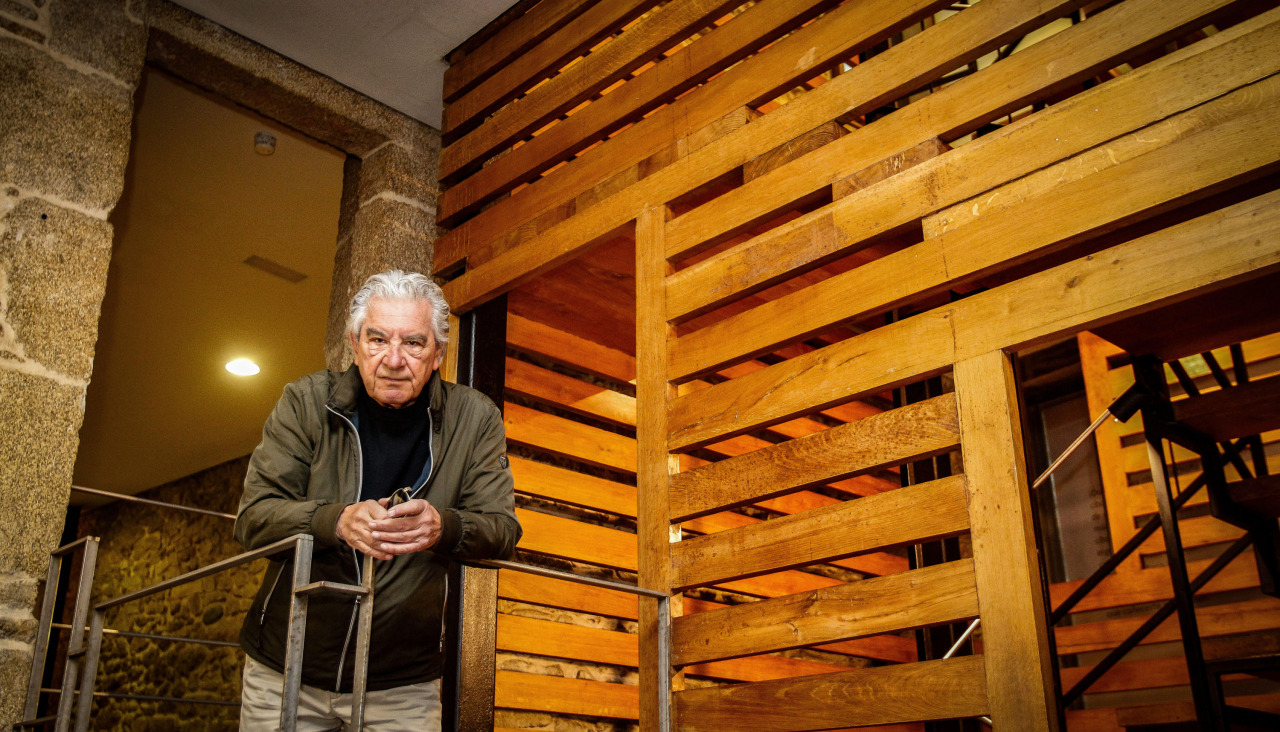Arturo Franco Taboada, en la Casa Museo de María Pita