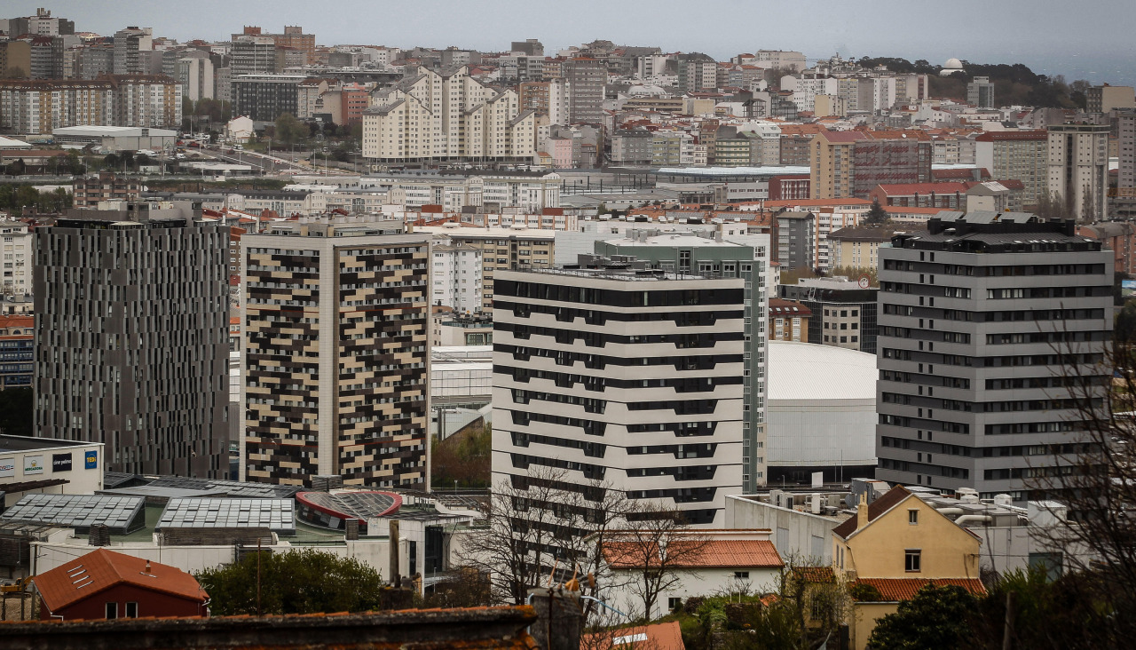 Vista aérea de la zona de Recinto Ferial