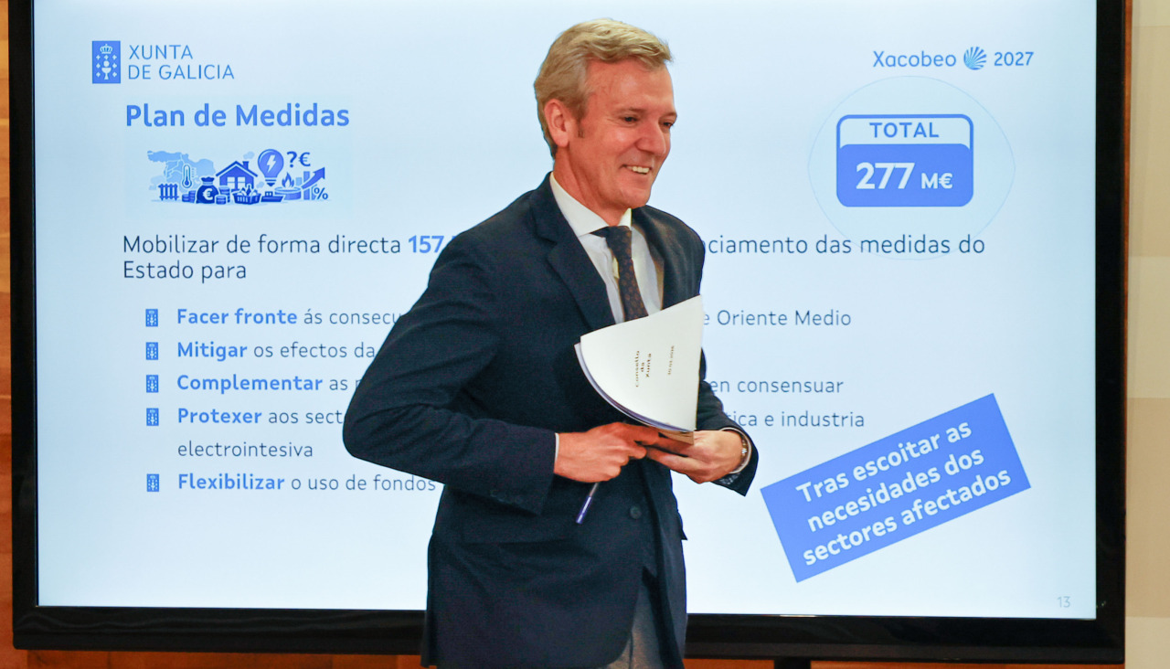 Alfonso Rueda plan anticrisis