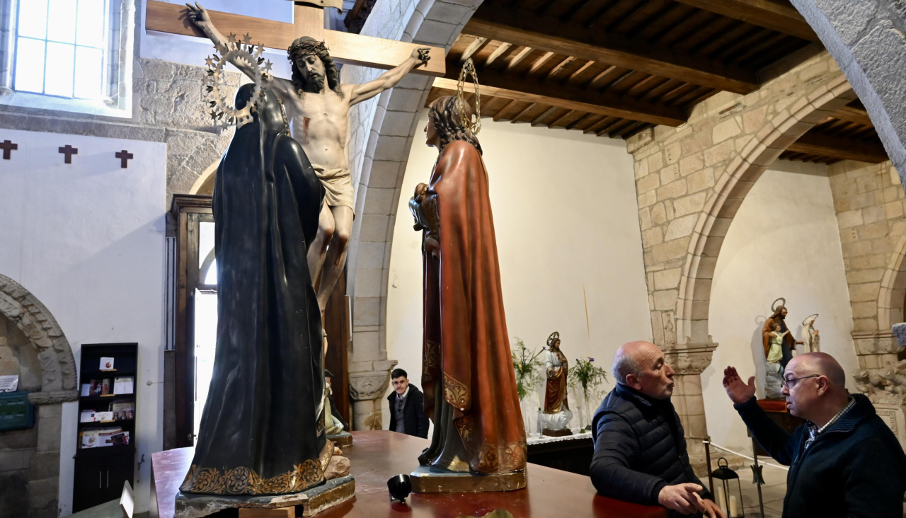 El Paso del Calvario, en el convento de San Francisco
