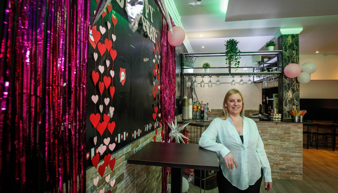 Mónica Fuentes, en el Costela acondicionado para un evento