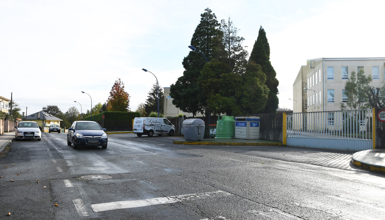 Una de las carreteras que reformará la Diputación en Culleredo